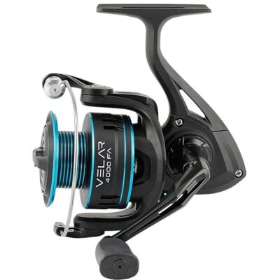 Moulinet Trabucco Velar FA 5000 – Embrayage avant, Bobine Extra – Idéal pour ledgering lourd, fond en mer, spinning côtier et pour la capture de: saraghi XL, dorade, céphales, anguille - Publicité Moulinet Trabucco Velar FA 5000 – Embrayage avant, Bobine Extra – Idéal pour ledgering lourd, fond en mer, spinning côtier et pour la capture de: saraghi XL, dorade, céphales, anguille - Publicité