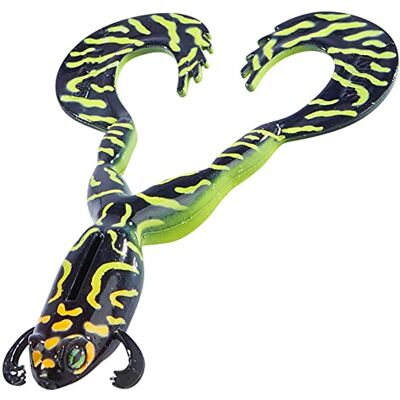 Balzer Shirasu Clone Frog Leurre en caoutchouc Motif grenouille 12 cm Black Toxic UV - Publicité Balzer Shirasu Clone Frog Leurre en caoutchouc Motif grenouille 12 cm Black Toxic UV - Publicité