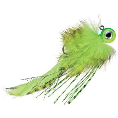 VMC Tete Plombee Twitchin Jig 21g H.No.4/0 Glow Green Machine UV - Publicité VMC Tete Plombee Twitchin Jig 21g H.No.4/0 Glow Green Machine UV - Publicité