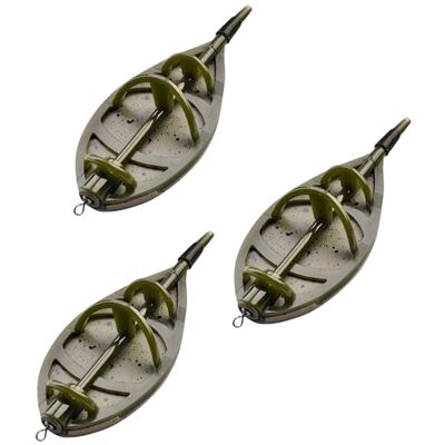 Tandem Baits Giant Panier Method Feeder Accessoire de Pêche Carpes Facile à Utiliser 80g 3 pièces - Publicité Tandem Baits Giant Panier Method Feeder Accessoire de Pêche Carpes Facile à Utiliser 80g 3 pièces - Publicité