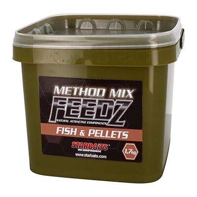 StarBaits Pellets Feedz Method Fish Pellets 1.7Kg Noir 64923 - Publicité StarBaits Pellets Feedz Method Fish Pellets 1.7Kg Noir 64923 - Publicité