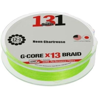 Sufix 131 150MT Chartreuse 0,148MM - Publicité Sufix 131 150MT Chartreuse 0,148MM - Publicité