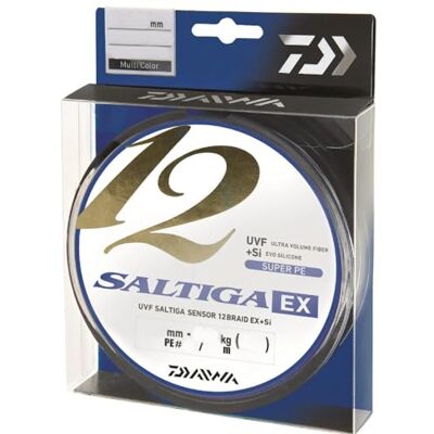 Daiwa Saltiga 12 Braid ExSi, 600 Meter, 0.14mm, 12.2kg/27lbs, Multicolor, 12696-614 - Publicité Daiwa Saltiga 12 Braid ExSi, 600 Meter, 0.14mm, 12.2kg/27lbs, Multicolor, 12696-614 - Publicité