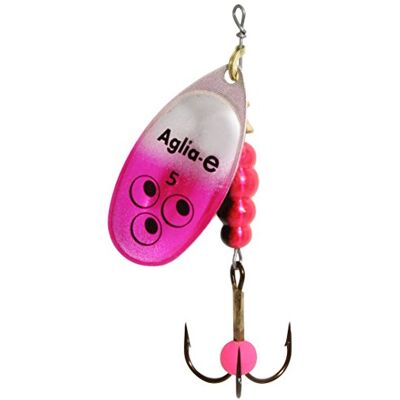 Cuiller Mepps aglia e Brite Taille 5-14, 5, Rose, Blister - Publicité Cuiller Mepps aglia e Brite Taille 5-14, 5, Rose, Blister - Publicité