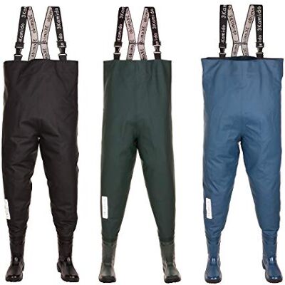 3Kamido Jeunesse Cuissardes de pêche, Jeunes Waders Junior, Noir et Vert, 36 EU, 37 EU, 38 EU, 39 EU, Bretelles durables, Bottes de pêche, Poitrine échassiers, Semelle Solide (Vert, 36 EU) - Publicité 3Kamido Jeunesse Cuissardes de pêche, Jeunes Waders Junior, Noir et Vert, 36 EU, 37 EU, 38 EU, 39 EU, Bretelles durables, Bottes de pêche, Poitrine échassiers, Semelle Solide (Vert, 36 EU) - Publicité