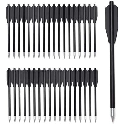 ELONG OUTDOOR Flèche Arbalète Pistolet en Plastique pour Cible de Fleche arbalete de 50 LB / 80 LB, 6.3" Boulons d'arbalète pour Pratiquer la Cible de tir et la Chasse au Petit gibier (36pcs) - Publicité ELONG OUTDOOR Flèche Arbalète Pistolet en Plastique pour Cible de Fleche arbalete de 50 LB / 80 LB, 6.3" Boulons d'arbalète pour Pratiquer la Cible de tir et la Chasse au Petit gibier (36pcs) - Publicité