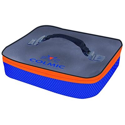 Colmic Bait Box Holder 32.5 cm x 26.5 cm x h 6.5 cm Boîte de Pêche à Appâts Sac Rangement Accessoire Leurres Compartiment Plastique - Publicité Colmic Bait Box Holder 32.5 cm x 26.5 cm x h 6.5 cm Boîte de Pêche à Appâts Sac Rangement Accessoire Leurres Compartiment Plastique - Publicité