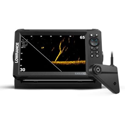 Lowrance Eagle Eye 9 Live AMER, écran IPS 9 Pouces, transducteur Eagle Eye, Cartes intérieures C-Map pour Les États-Unis, avec Couverture de Plus de 17 000 Lacs américains - Publicité Lowrance Eagle Eye 9 Live AMER, écran IPS 9 Pouces, transducteur Eagle Eye, Cartes intérieures C-Map pour Les États-Unis, avec Couverture de Plus de 17 000 Lacs américains - Publicité
