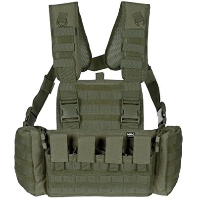 MFH Chest Rig Mission Olive, Olive, taille unique - Publicité MFH Chest Rig Mission Olive, Olive, taille unique - Publicité