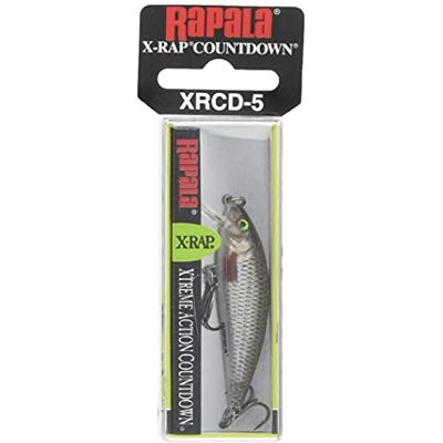 Rapala CountDown un leurre pour cibler les poissons suspendus comme les truites, saumons, perches, sandres, black bass et brochets en eau douce -7cm,10g coloris Live Rainbow Trout RA5818186 - Publicité Rapala CountDown un leurre pour cibler les poissons suspendus comme les truites, saumons, perches, sandres, black bass et brochets en eau douce -7cm,10g coloris Live Rainbow Trout RA5818186 - Publicité