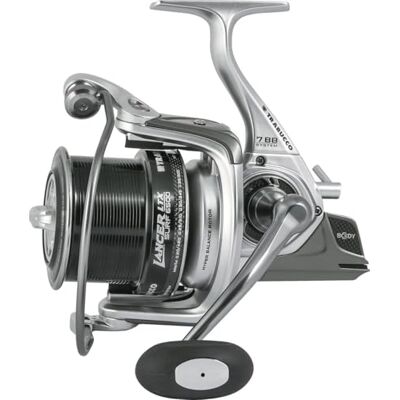 TRABUCCO Moulinet LANCER LTX SURF 6500 art. , Corps et rotor ultraléger en Charbon - Publicité TRABUCCO Moulinet LANCER LTX SURF 6500 art. , Corps et rotor ultraléger en Charbon - Publicité
