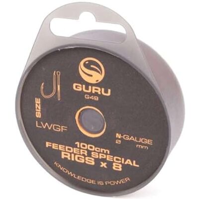 Guru LWGF Feeder Special Rig 100cm # 10 Bas de Ligne Monté - Publicité Guru LWGF Feeder Special Rig 100cm # 10 Bas de Ligne Monté - Publicité
