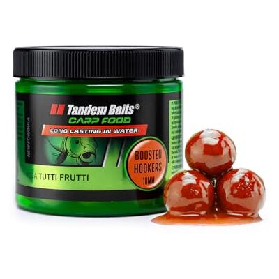 Tandem Baits Carp Food Boosted Hookers Mega Tutti Frutti,Nourriture à la carpe,Pêche sans effort,Accessoire de carpe professionnel et amateur,Nourriture de pêche 18 mm 300 g - Publicité Tandem Baits Carp Food Boosted Hookers Mega Tutti Frutti,Nourriture à la carpe,Pêche sans effort,Accessoire de carpe professionnel et amateur,Nourriture de pêche 18 mm 300 g - Publicité