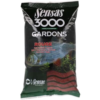 GUNKI Sensas Amorce 3000 Gardons Rouge 1Kg Rouge 791 - Publicité GUNKI Sensas Amorce 3000 Gardons Rouge 1Kg Rouge 791 - Publicité