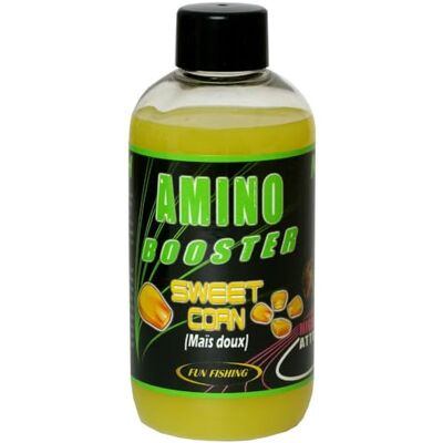 FUN FISHING Amino Booster 185ml Sweet Corn (mais Doux) - Publicité FUN FISHING Amino Booster 185ml Sweet Corn (mais Doux) - Publicité