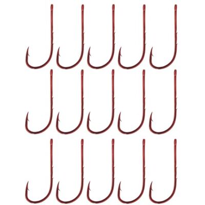 Gamakatsu Hameçons LS-5213 rouge Hameçons à vers Taille/Contenu : taille 6 15 pièces - Publicité Gamakatsu Hameçons LS-5213 rouge Hameçons à vers Taille/Contenu : taille 6 15 pièces - Publicité