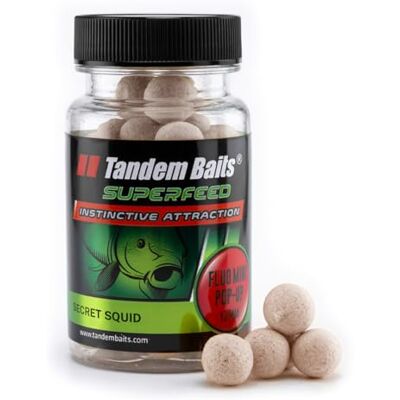 Tandem Baits SuperFeed Fluo Mini Pop-Up Le Calmar Secret, D'appâts pour carpes, Pêche de la Carpe, Peche, Pop-Ups, Bouillette Carpe, Professionnel Accessoires de Pêche Carpe 12mm 30g - Publicité Tandem Baits SuperFeed Fluo Mini Pop-Up Le Calmar Secret, D'appâts pour carpes, Pêche de la Carpe, Peche, Pop-Ups, Bouillette Carpe, Professionnel Accessoires de Pêche Carpe 12mm 30g - Publicité