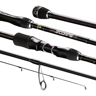 GUNKI Canne Leurres G'Corps Finesse S235M/Ml 235cm 102g P.1.5-14g Enc.121.5cm 65335 - Publicité GUNKI Canne Leurres G'Corps Finesse S235M/Ml 235cm 102g P.1.5-14g Enc.121.5cm 65335 - Publicité