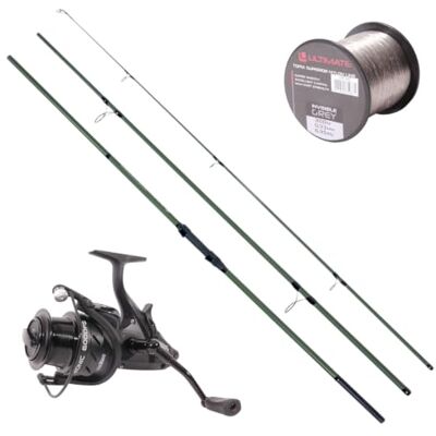 Set Canne À Carpe Ultimate Adventure Carp II Green CMR 12ft Ensemble Carpe - Publicité Set Canne À Carpe Ultimate Adventure Carp II Green CMR 12ft Ensemble Carpe - Publicité