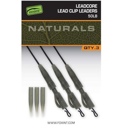 Fox Naturals Leadcore PG Lead Clip Leaders - Publicité Fox Naturals Leadcore PG Lead Clip Leaders - Publicité