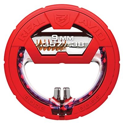 Real Avid Bore Boss Kal. 9mm/.38/.357 Accessoire de Nettoyage d'arme Mixte, Rouge, no Size - Publicité Real Avid Bore Boss Kal. 9mm/.38/.357 Accessoire de Nettoyage d'arme Mixte, Rouge, no Size - Publicité