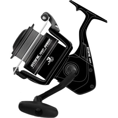 Okuma Atomic Carp Bobine à spinning - Bobine ATC-7000 - Équipement de pêche - Publicité Okuma Atomic Carp Bobine à spinning - Bobine ATC-7000 - Équipement de pêche - Publicité