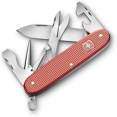 Victorinox Couteau Suisse Pioneer X Alox Édition Limitée 2025, Multitool, Couteau Suisse, 9 Fonctions, Lame, Tournevis, Rouge - Publicité Victorinox Couteau Suisse Pioneer X Alox Édition Limitée 2025, Multitool, Couteau Suisse, 9 Fonctions, Lame, Tournevis, Rouge - Publicité