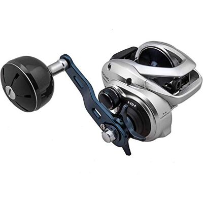 Shimano TRANX 401A HG Moulinet de pêche avec poignée électrique pour gaucher - Publicité Shimano TRANX 401A HG Moulinet de pêche avec poignée électrique pour gaucher - Publicité