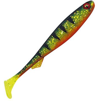 Fox Rage Slick Shad – Poisson en caoutchouc pour la pêche au lancer des brochets, sandres et perches, leurre en caoutchouc pour la pêche au jig et à la dandine, Perche UV., 9 cm - Publicité Fox Rage Slick Shad – Poisson en caoutchouc pour la pêche au lancer des brochets, sandres et perches, leurre en caoutchouc pour la pêche au jig et à la dandine, Perche UV., 9 cm - Publicité