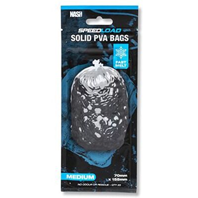 Nash Tackle Speedload Lot de 20 sacs PVA - Publicité Nash Tackle Speedload Lot de 20 sacs PVA - Publicité