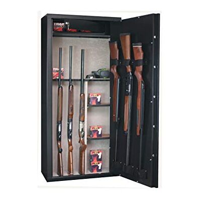 INFAC Safe SD14 Armoire Forte pour Armes en Acier 11 Armes avec Lunette + 3 dans la Porte Coffre intérieur Etagères Amovibles Serrure à clé - Publicité INFAC Safe SD14 Armoire Forte pour Armes en Acier 11 Armes avec Lunette + 3 dans la Porte Coffre intérieur Etagères Amovibles Serrure à clé - Publicité