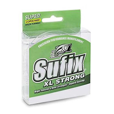 Sufix Fil de pêche monofilament XL Strong 160 m, Vert Citron, 0,40 mm, 600 m, 13 kg - Publicité Sufix Fil de pêche monofilament XL Strong 160 m, Vert Citron, 0,40 mm, 600 m, 13 kg - Publicité