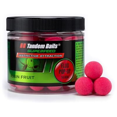 Tandem Baits SuperFeed Fluo Mini Pop-Up Robin Fruit, D'appâts pour carpes, Pêche de la Carpe, Peche, Pop-Ups, Bouillette Carpe, Professionnel Accessoires de Pêche Carpe 16mm 70g - Publicité Tandem Baits SuperFeed Fluo Mini Pop-Up Robin Fruit, D'appâts pour carpes, Pêche de la Carpe, Peche, Pop-Ups, Bouillette Carpe, Professionnel Accessoires de Pêche Carpe 16mm 70g - Publicité