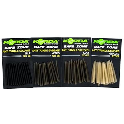 Korda Tackle Safe Zone Manchons anti-nœuds Silt - Publicité Korda Tackle Safe Zone Manchons anti-nœuds Silt - Publicité
