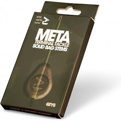 One More Cast META Lot de 5 tiges de sac en PVA solide – Configuration rapide du sac solide avec boucle en fluorocarbone et pivot QC – Changements rapides de bas de ligne – Matériel de pêche à la - Publicité One More Cast META Lot de 5 tiges de sac en PVA solide – Configuration rapide du sac solide avec boucle en fluorocarbone et pivot QC – Changements rapides de bas de ligne – Matériel de pêche à la - Publicité