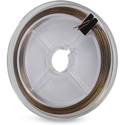 Storfisk fishing & more Bas de ligne en acier 7 x 7 sur bobine en plastique, longueur : 10 m, pour la fabrication de bas de ligne de poissons carnassiers pour la pêche, poids : 9 kg - Publicité Storfisk fishing & more Bas de ligne en acier 7 x 7 sur bobine en plastique, longueur : 10 m, pour la fabrication de bas de ligne de poissons carnassiers pour la pêche, poids : 9 kg - Publicité