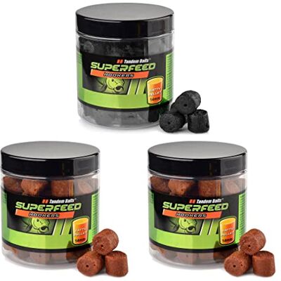 Tandem Baits SuperFeed Hook Fatty Pellet 3X Flavor Mix Robin Red Matériel de Pêche Carpe 14mm 150g - Publicité Tandem Baits SuperFeed Hook Fatty Pellet 3X Flavor Mix Robin Red Matériel de Pêche Carpe 14mm 150g - Publicité