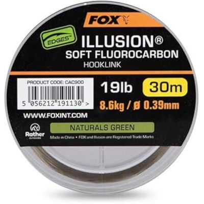 Fox Edges Illusion Ligne en fluorocarbone - Ligne de Pêche - Publicité Fox Edges Illusion Ligne en fluorocarbone - Ligne de Pêche - Publicité