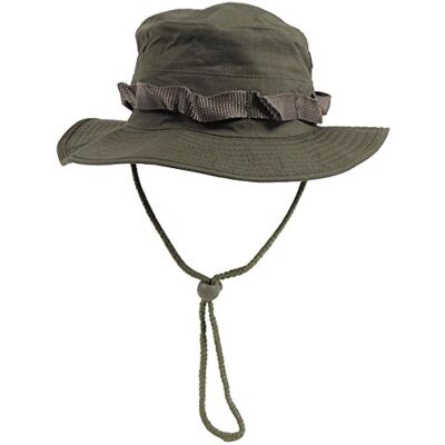 MFH Homme GI Ripstop Bush Chapeau Olive Taille L - Publicité MFH Homme GI Ripstop Bush Chapeau Olive Taille L - Publicité
