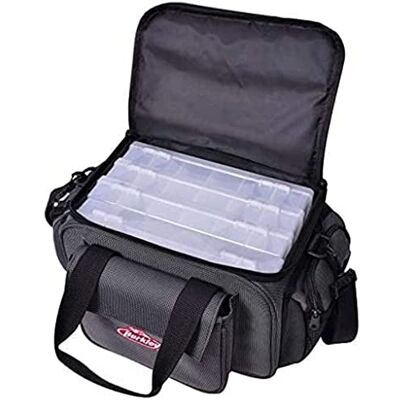 Berkley Ranger Sac de Pêche Conçu pour Transport Le Matériel de Pêche, Fermetures Éclaires Résistantes à la Corrosion, Fourni avec Boîte à Leurre, Gris - Publicité Berkley Ranger Sac de Pêche Conçu pour Transport Le Matériel de Pêche, Fermetures Éclaires Résistantes à la Corrosion, Fourni avec Boîte à Leurre, Gris - Publicité