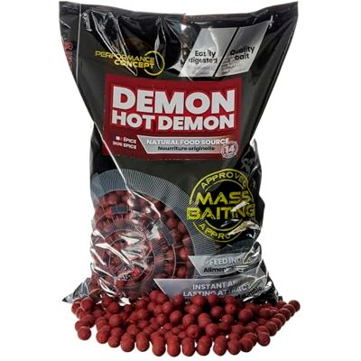 Starbaits Hot Demon Boilies - 3kg, 14mm - Appâts pour Carpes - Publicité Starbaits Hot Demon Boilies - 3kg, 14mm - Appâts pour Carpes - Publicité