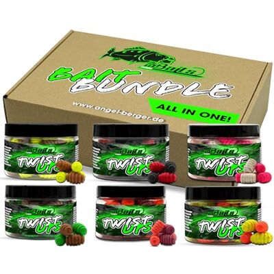Angel-Berger Magic Baits Bait Bundle Kit d'appâts tout en un Pop Ups Boilies Pack avantage Premium Range Pop Ups Bundle économique Appâts d'hameçon flottants - Publicité Angel-Berger Magic Baits Bait Bundle Kit d'appâts tout en un Pop Ups Boilies Pack avantage Premium Range Pop Ups Bundle économique Appâts d'hameçon flottants - Publicité