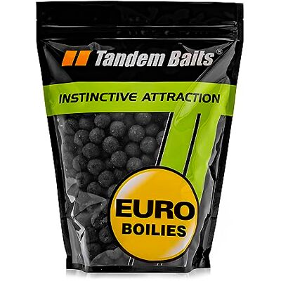 Tandem Baits Euro Boilies pour Carpes Pêche Turbot 16 mm 1 kg - Publicité Tandem Baits Euro Boilies pour Carpes Pêche Turbot 16 mm 1 kg - Publicité