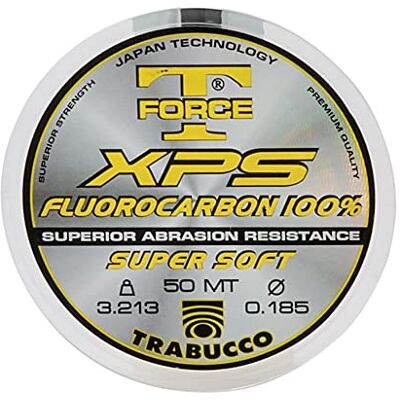 Trabucco Fluorocarbon XPS T-Force 0.220 mm 50 m Fluorocarbone Ligne de Pêche Invisible Mer Eau Douce Spinning Carnassiers - Publicité Trabucco Fluorocarbon XPS T-Force 0.220 mm 50 m Fluorocarbone Ligne de Pêche Invisible Mer Eau Douce Spinning Carnassiers - Publicité