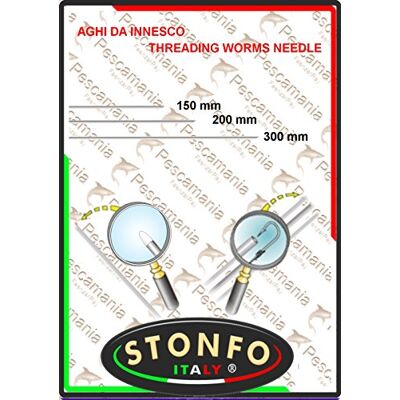 Stonfo 550 Aiguilles de Ø 0,08 cm de diamètre avec tête blanche de 300 mm - Publicité Stonfo 550 Aiguilles de Ø 0,08 cm de diamètre avec tête blanche de 300 mm - Publicité