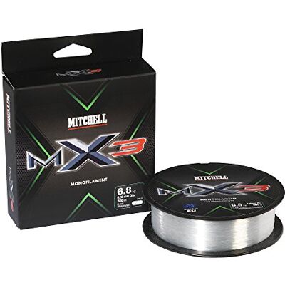 Mitchell MX3 Low Vis Green 0.12 mm 150 m Nylon Ligne de Pêche Monofilament Fil Mer Eau Douce Spinning Carnassiers - Publicité Mitchell MX3 Low Vis Green 0.12 mm 150 m Nylon Ligne de Pêche Monofilament Fil Mer Eau Douce Spinning Carnassiers - Publicité