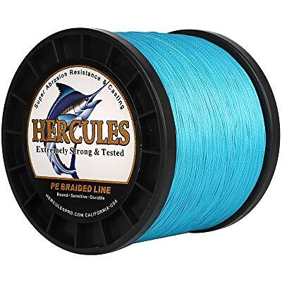 HERCULES Super Cast 10-300lbs Ligne de pêche tressée 100-2000m 109-2187yds Test pour Les Lignes de Poisson Tresse PE d'eau salée Superline 8 brins - Publicité HERCULES Super Cast 10-300lbs Ligne de pêche tressée 100-2000m 109-2187yds Test pour Les Lignes de Poisson Tresse PE d'eau salée Superline 8 brins - Publicité