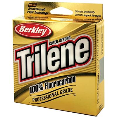 Berkley Trilene Ligne de pêche 100 % fluorocarbone (0,22 mm-3,7 kg-150 m) - Publicité Berkley Trilene Ligne de pêche 100 % fluorocarbone (0,22 mm-3,7 kg-150 m) - Publicité
