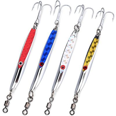 Tbest leurres de pêche en métal 75g,Deadly Dick lure,Poissons Appâts Pêcher à la Ligne Faux Amorce Accessoires de Pêcher en Métal Appâts Cuillères Dure Appât Jig Leurre Crochet Artificiel Leurres Attaquer(8 - Publicité Tbest leurres de pêche en métal 75g,Deadly Dick lure,Poissons Appâts Pêcher à la Ligne Faux Amorce Accessoires de Pêcher en Métal Appâts Cuillères Dure Appât Jig Leurre Crochet Artificiel Leurres Attaquer(8 - Publicité