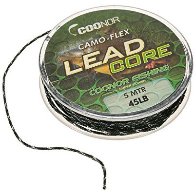 LIXADA Tressé Camouflage Carp Fishing Line Rigs Cheveux Lead Core Fishing Tackle (45lb 5m) - Publicité LIXADA Tressé Camouflage Carp Fishing Line Rigs Cheveux Lead Core Fishing Tackle (45lb 5m) - Publicité